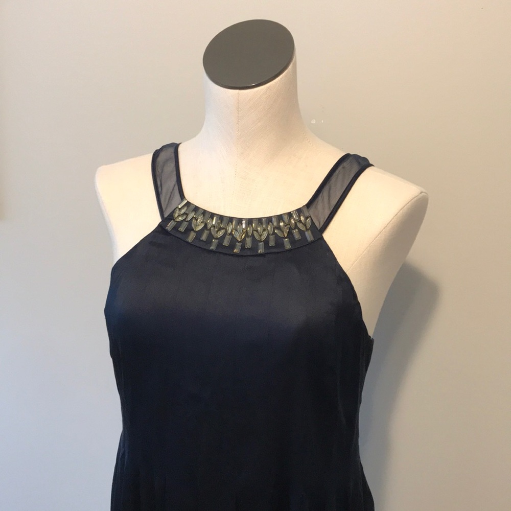 Rebecca Taylor Navy Cocktail Dress